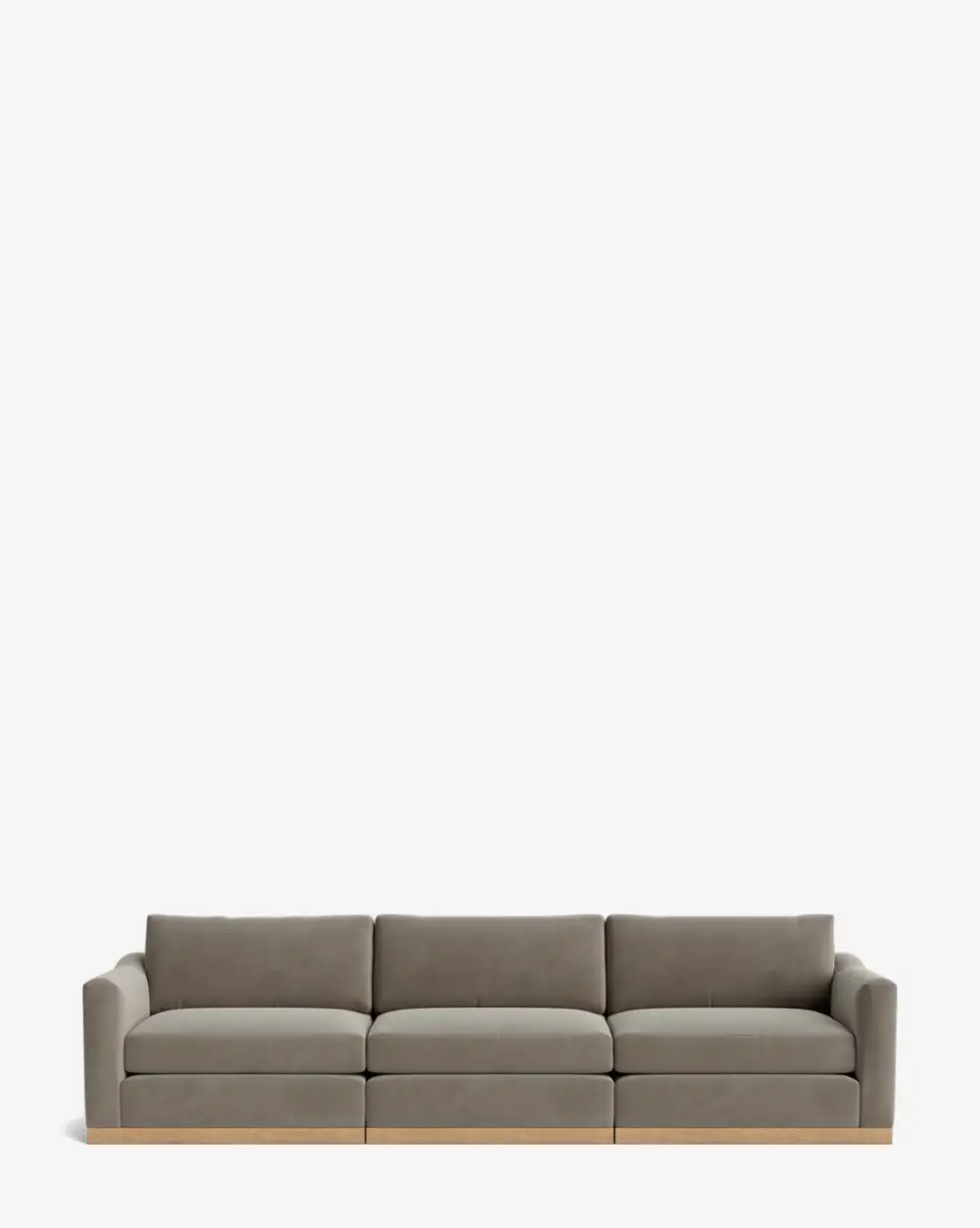 Modular Oak Sofa