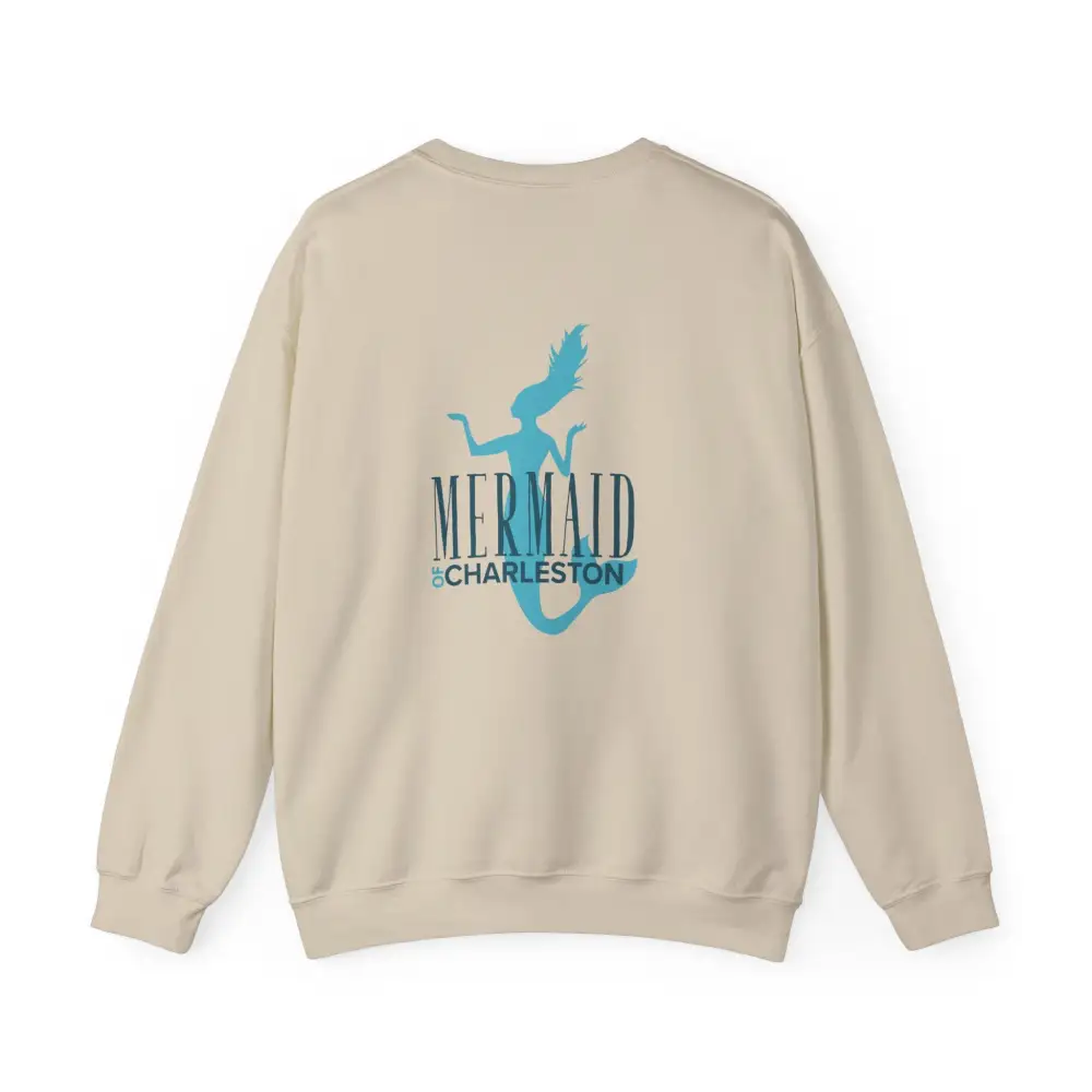 Coastal Mermaid Graphic Crewneck Sweatshirt