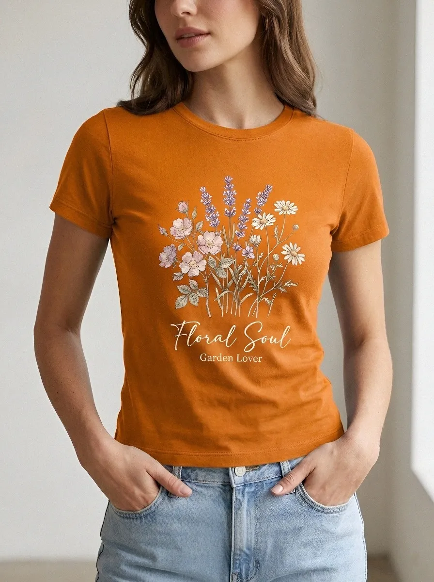 Garden Lover Floral T-Shirt