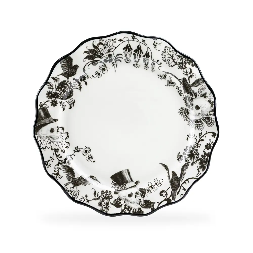 Midnight Gothic Stoneware Dinner Plate