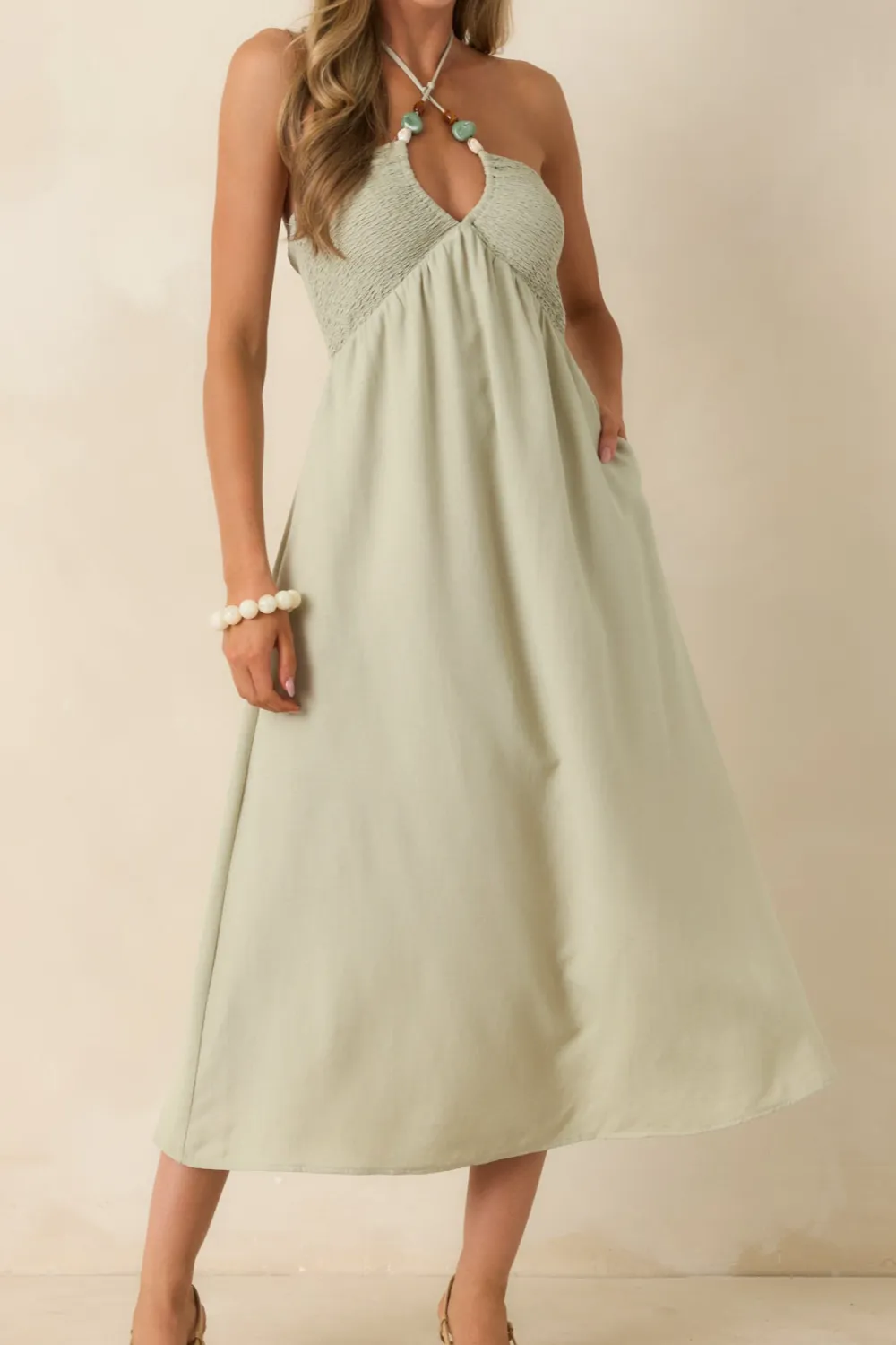 Structured Ease Midi Dress