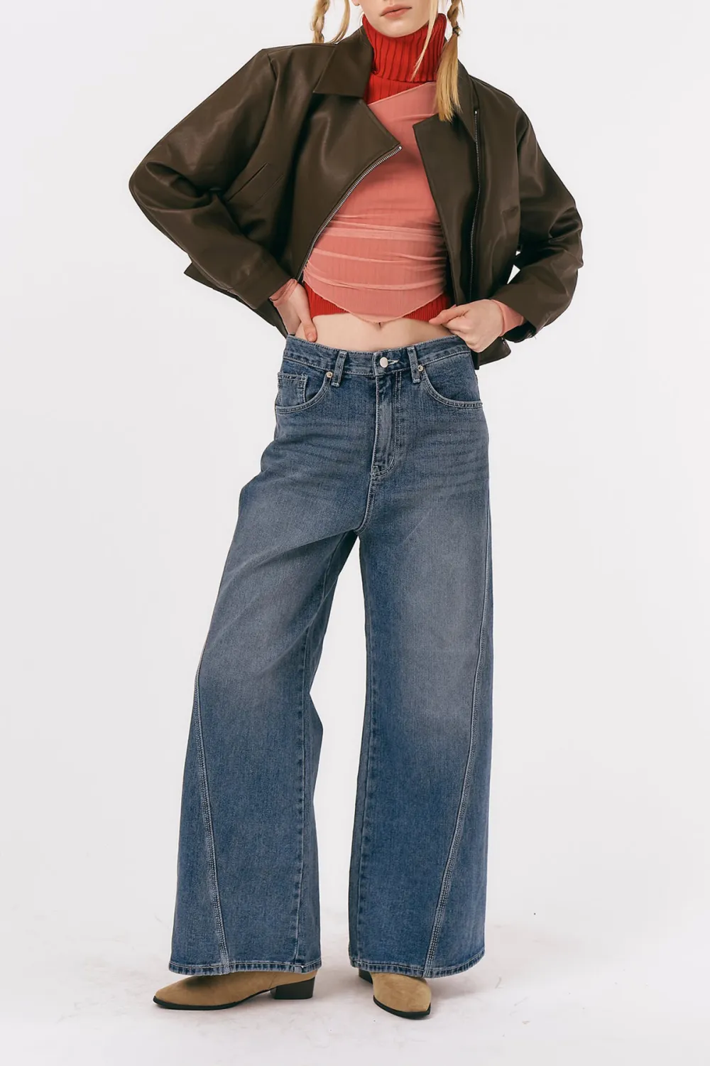 Pleather Rider Jacket
