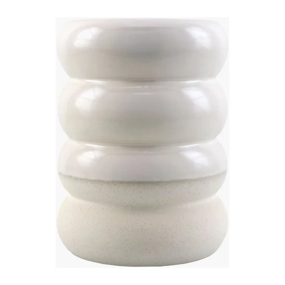 Layered Ceramic Garden Stool