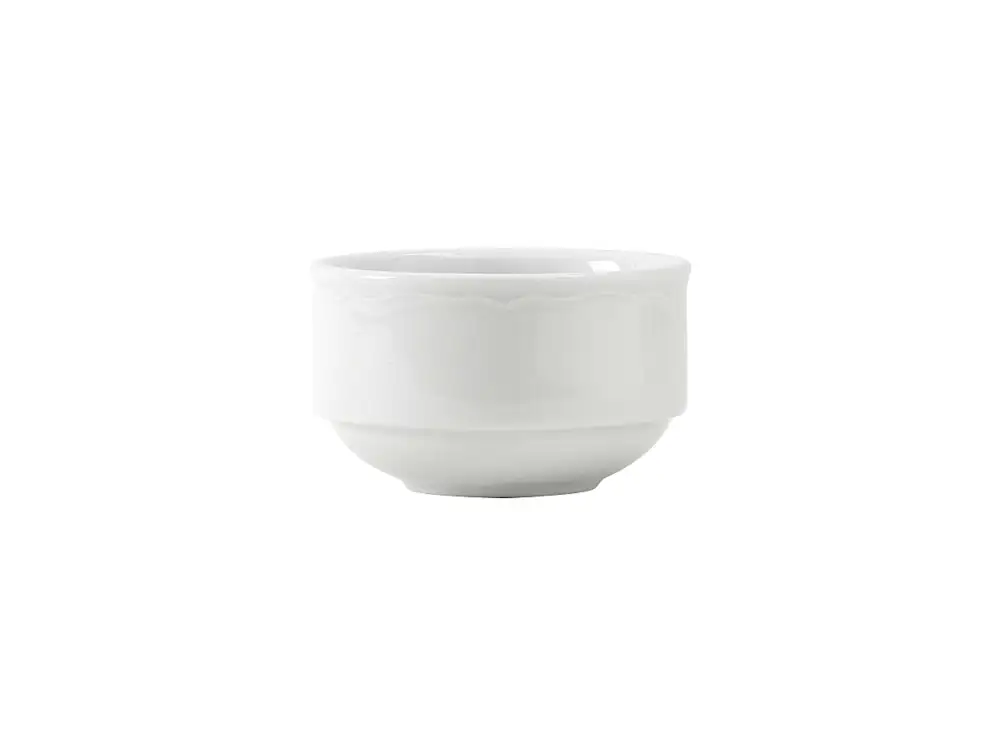 Stackable Embossed Bouillon Bowl