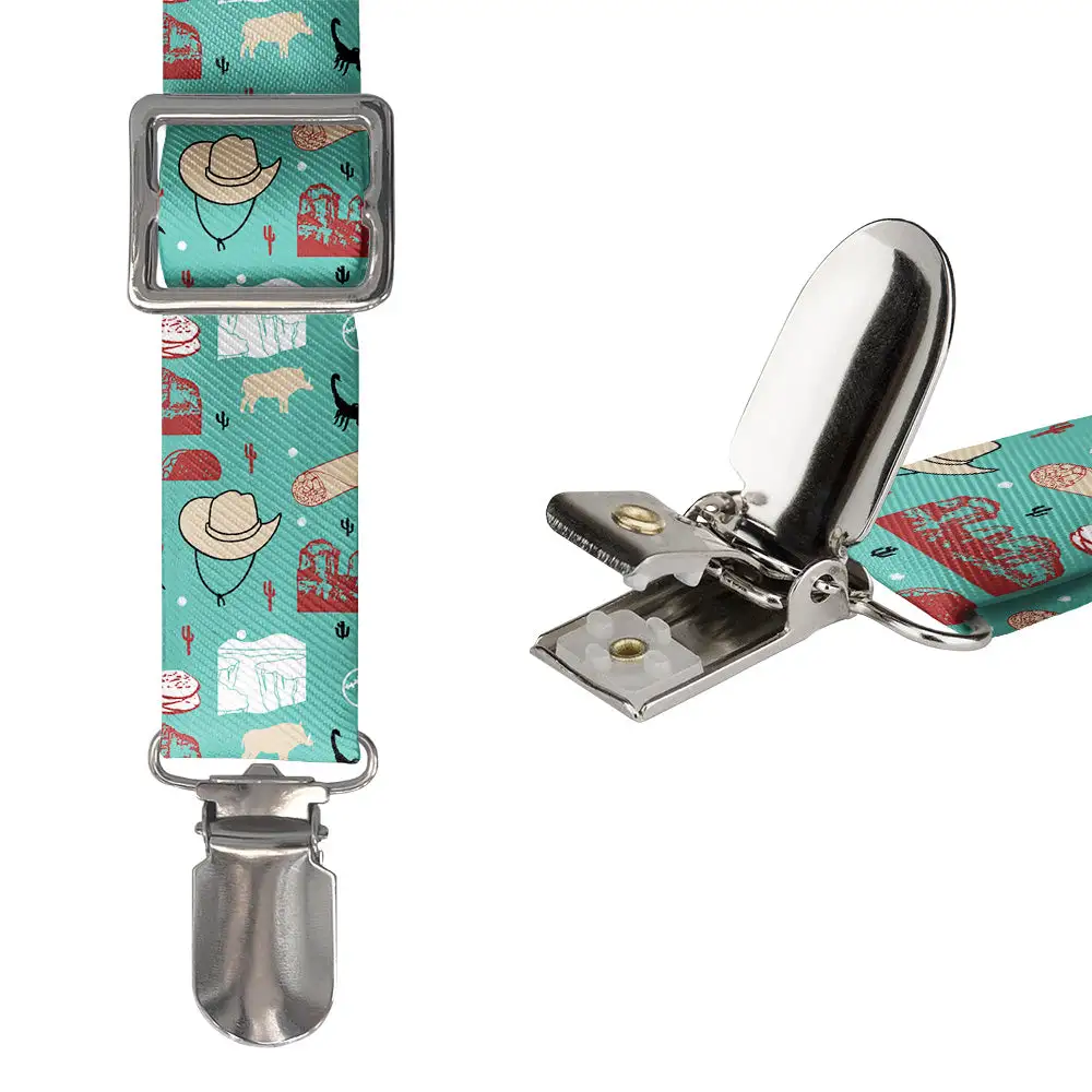 Iconic Motif Suspenders