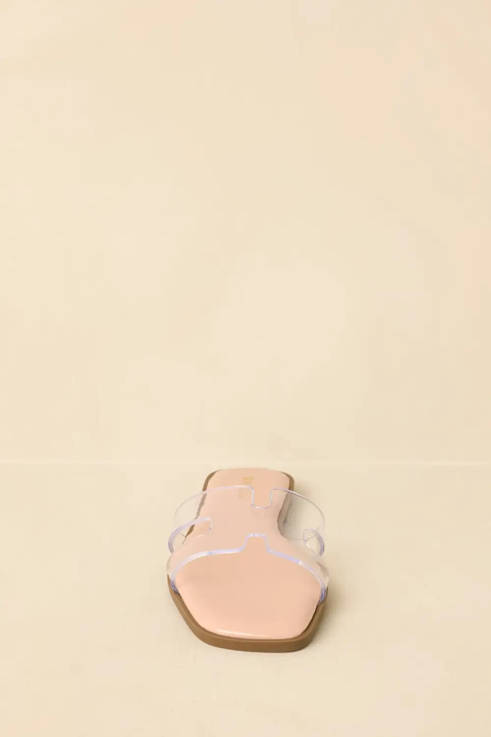 Transparent Strappy Flat slippers