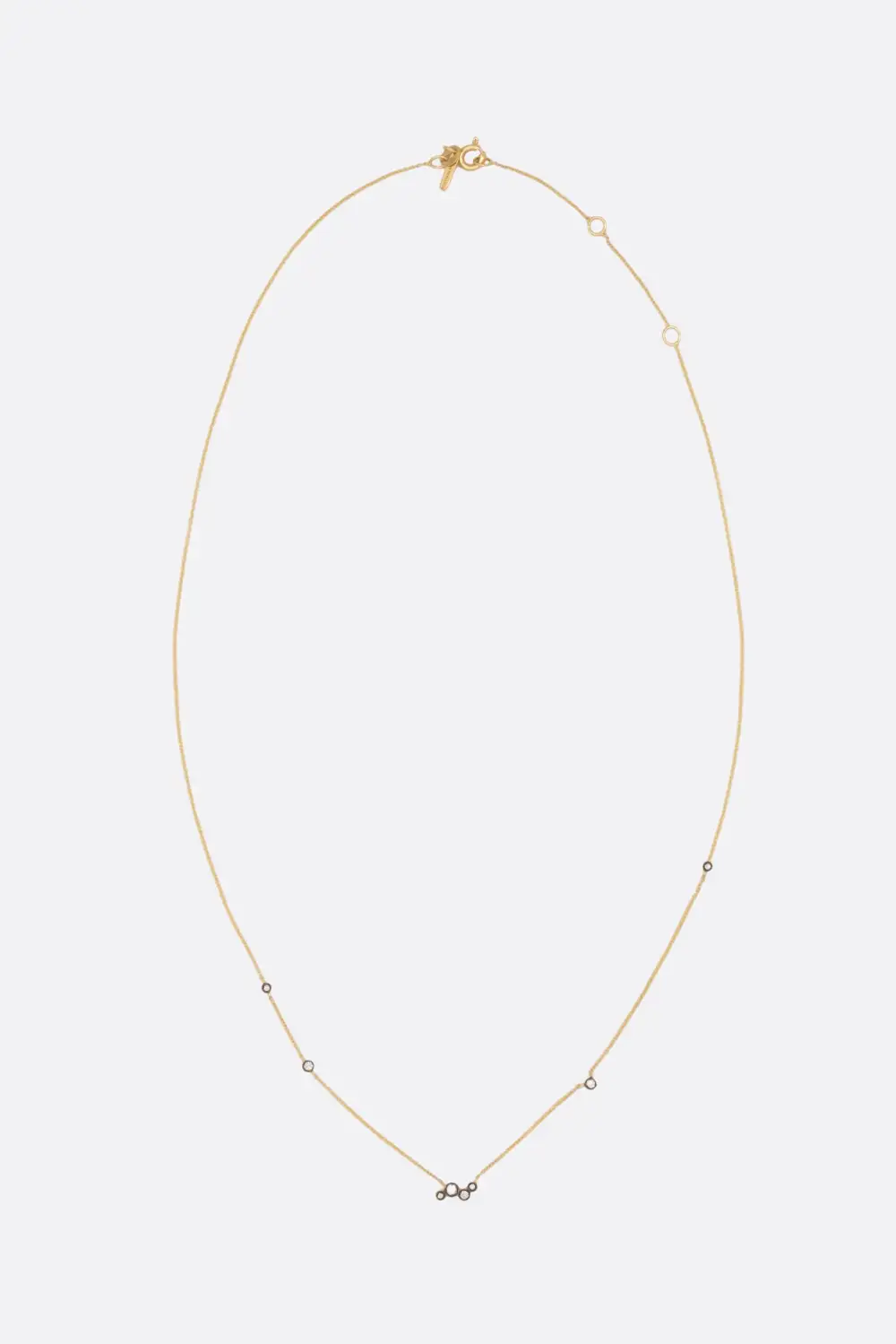 Modern Gold Tone Everyday Necklace