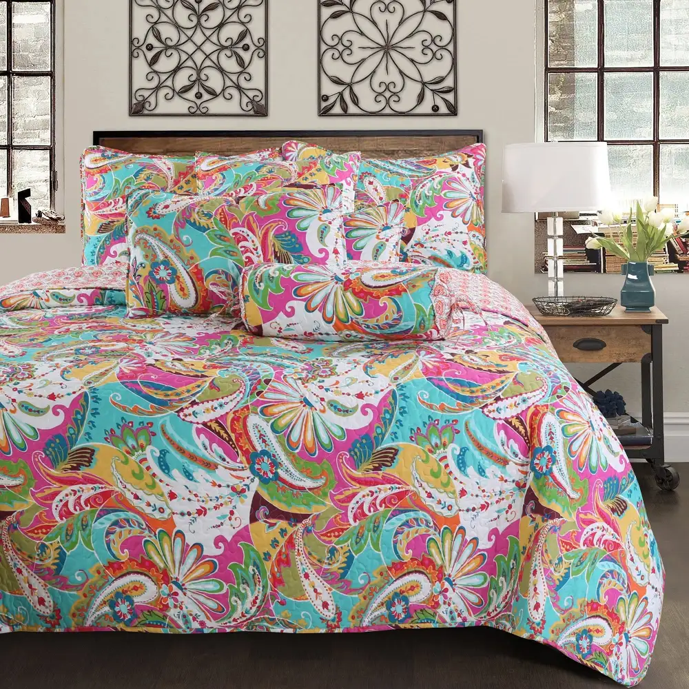 Reversible Quilt Bedding Set