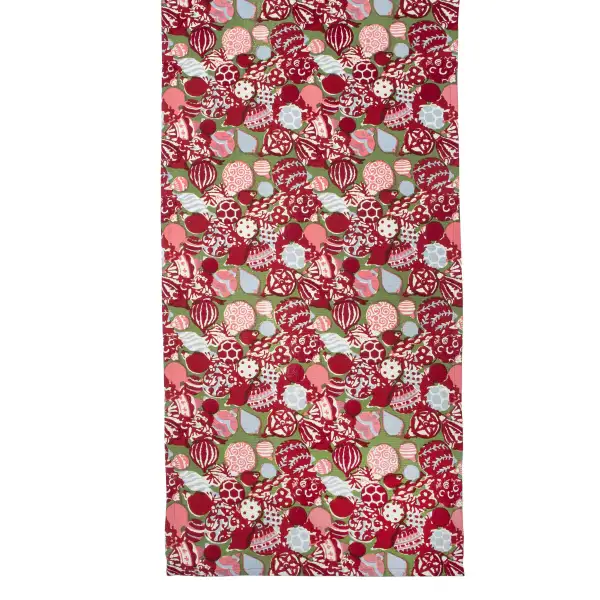 Dancing Bell Ornament Table Runner