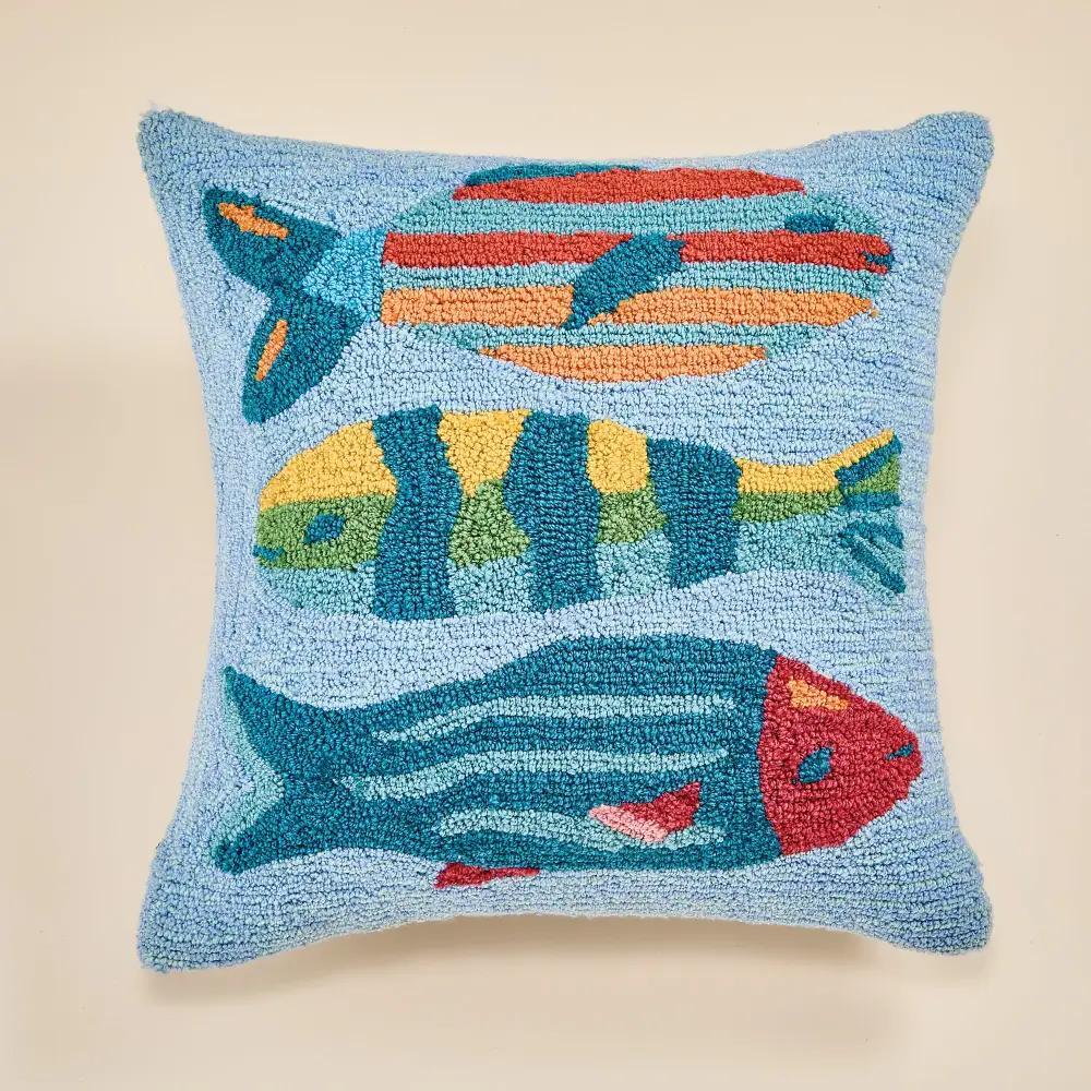 Fish Decorative Accent Pillow