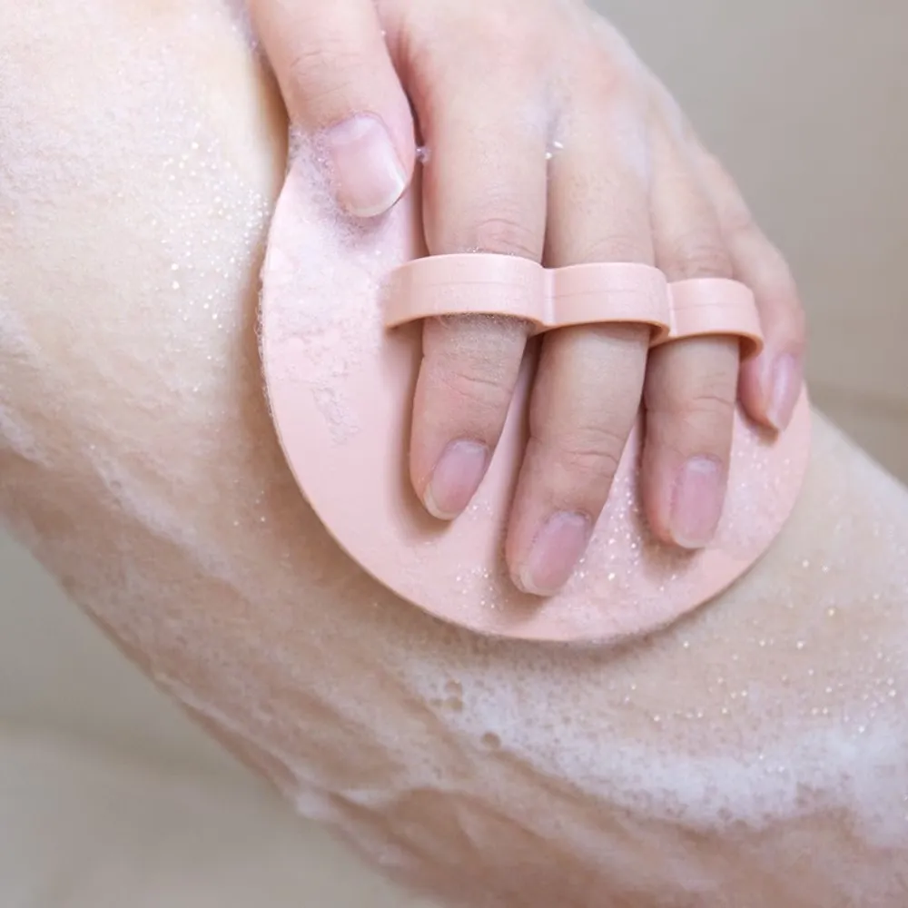 2 Pcs Silicone Body Scrubber
