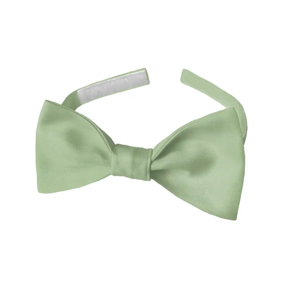 Festive Solid Motif Bow Tie