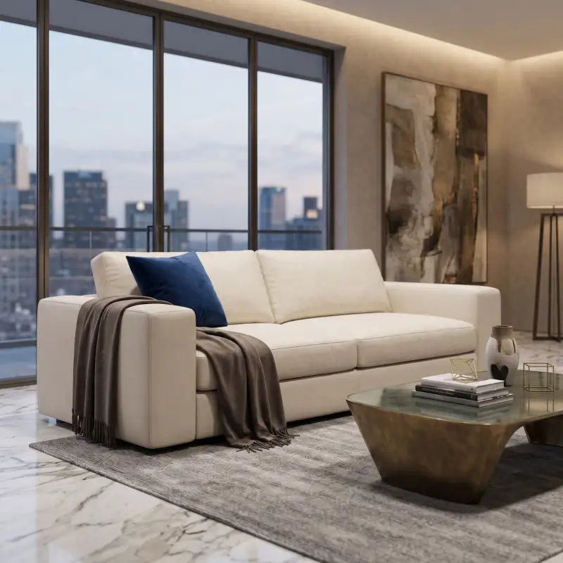 Modern Leather Sofa