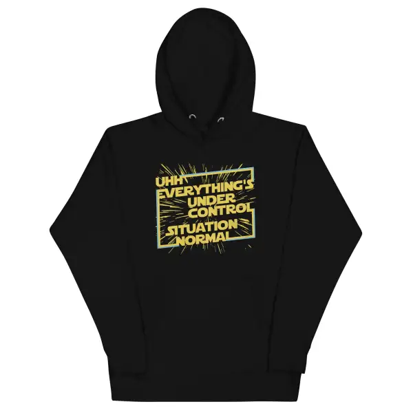 Controlled Chaos Graphic Hoodie