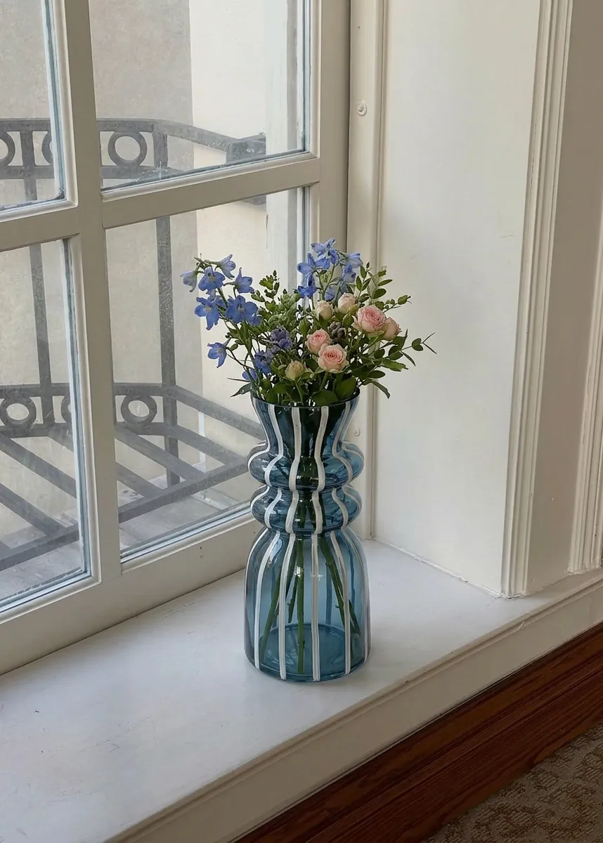 Bellora Strip Glass Vase Large