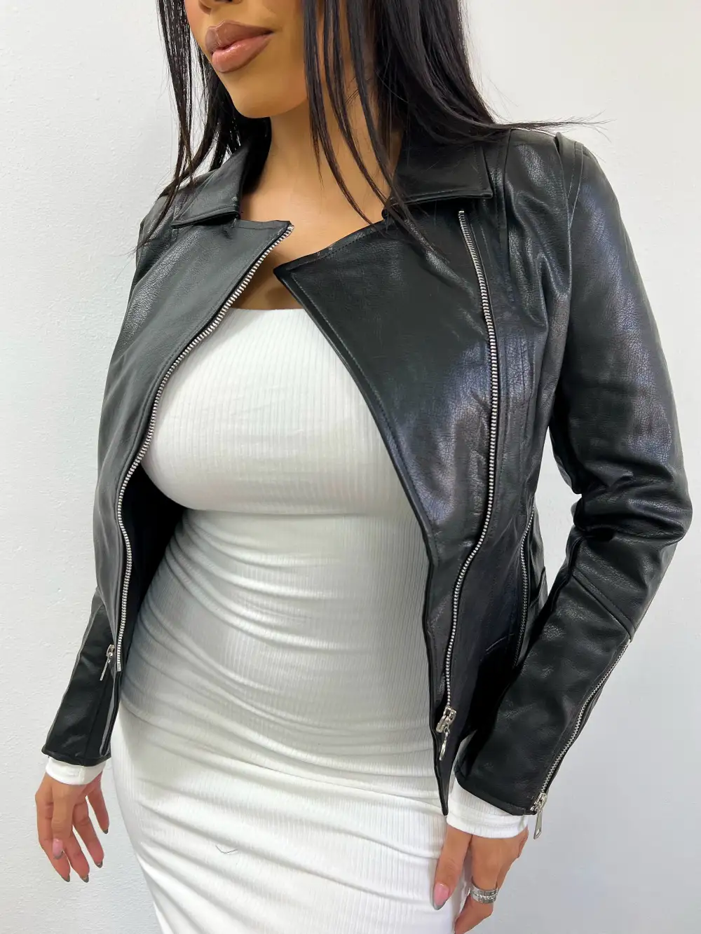 Classic Moto Leather Jacket