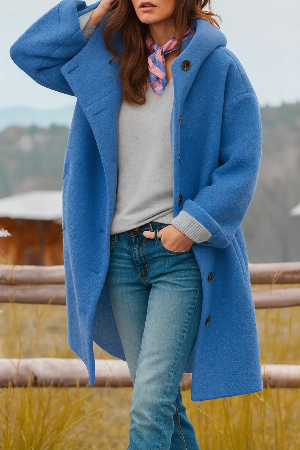Tailored Layered Coat