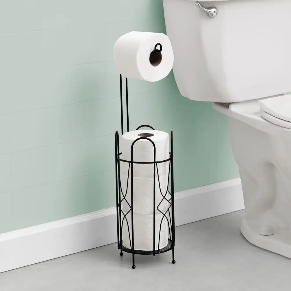 Freestanding Toilet Paper Holder