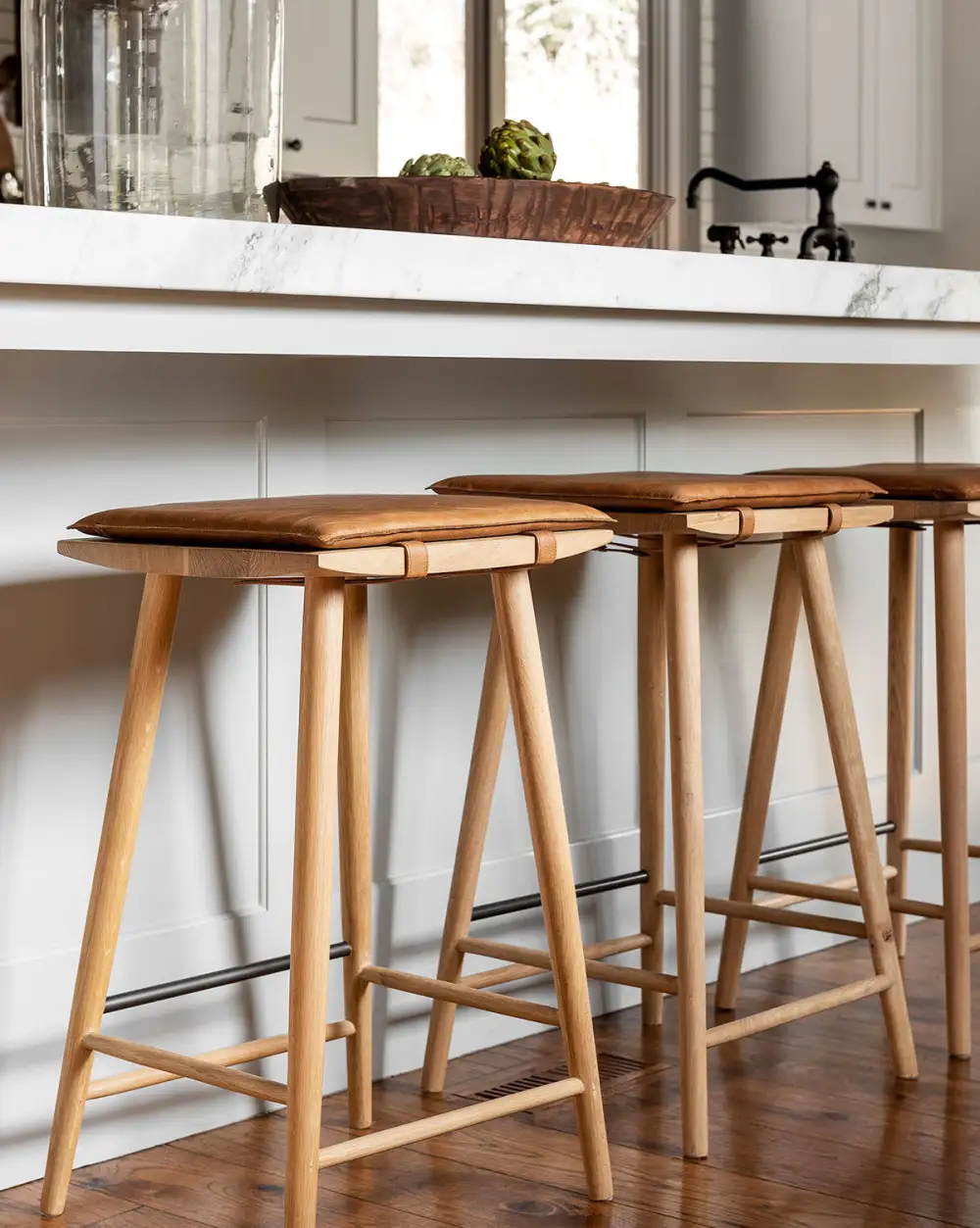 Everyday Oak Counter Stool