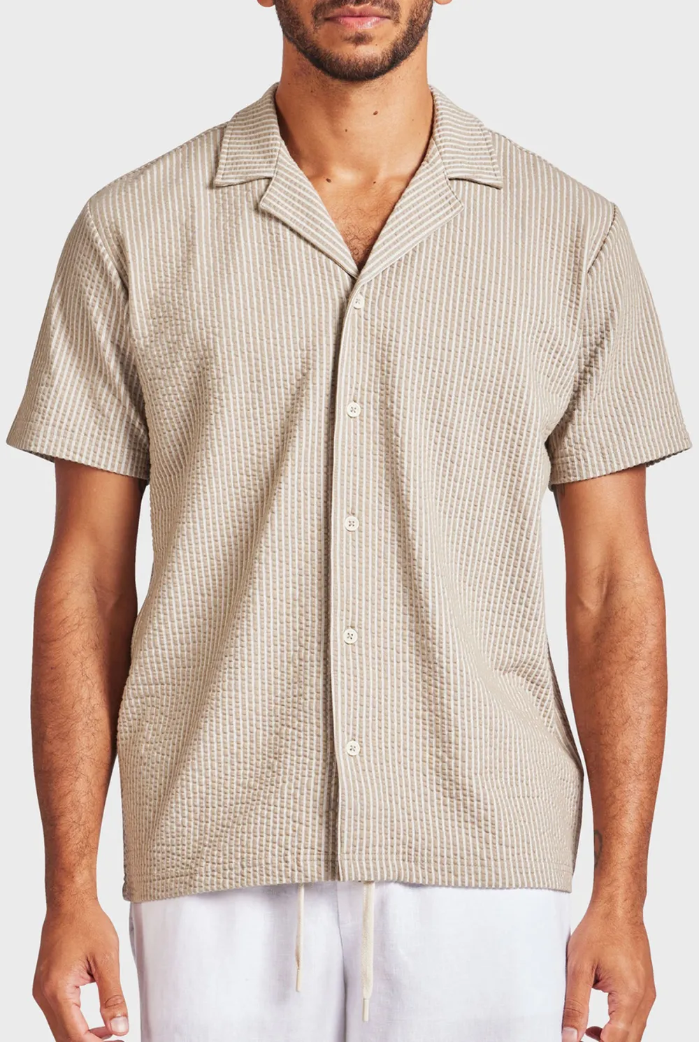 Casual Resort Short Sleeve Shirt-Seasponge