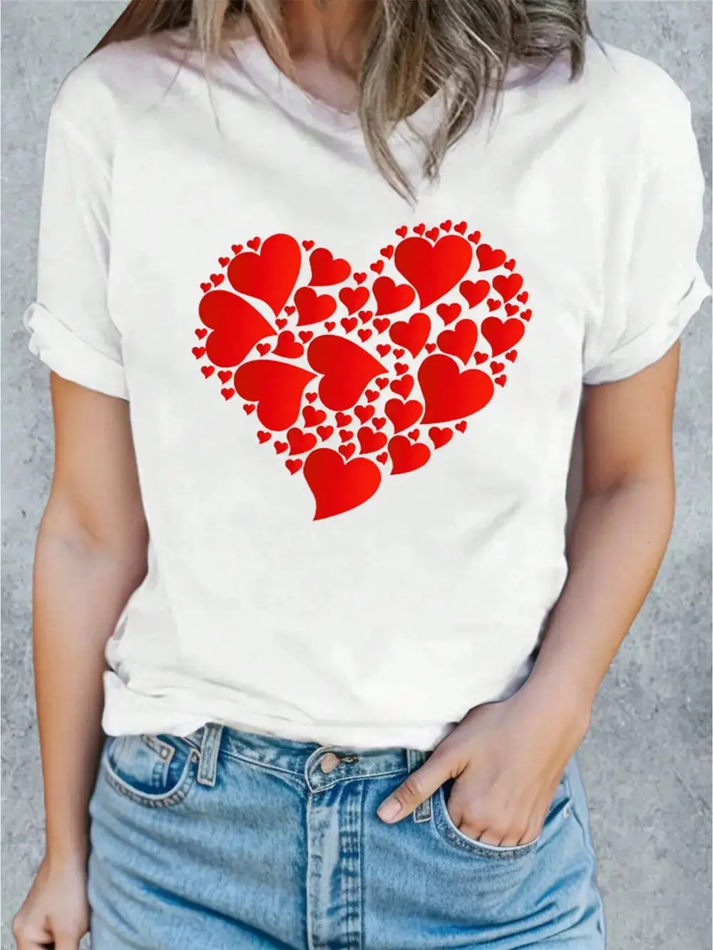 Weekend Round-Neck Short-Sleeve T-Shirt