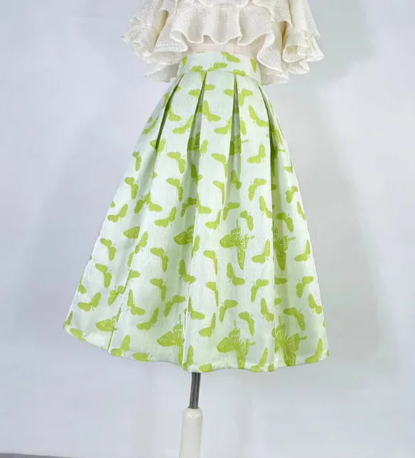 Flexible Picnic High Waist Skirt