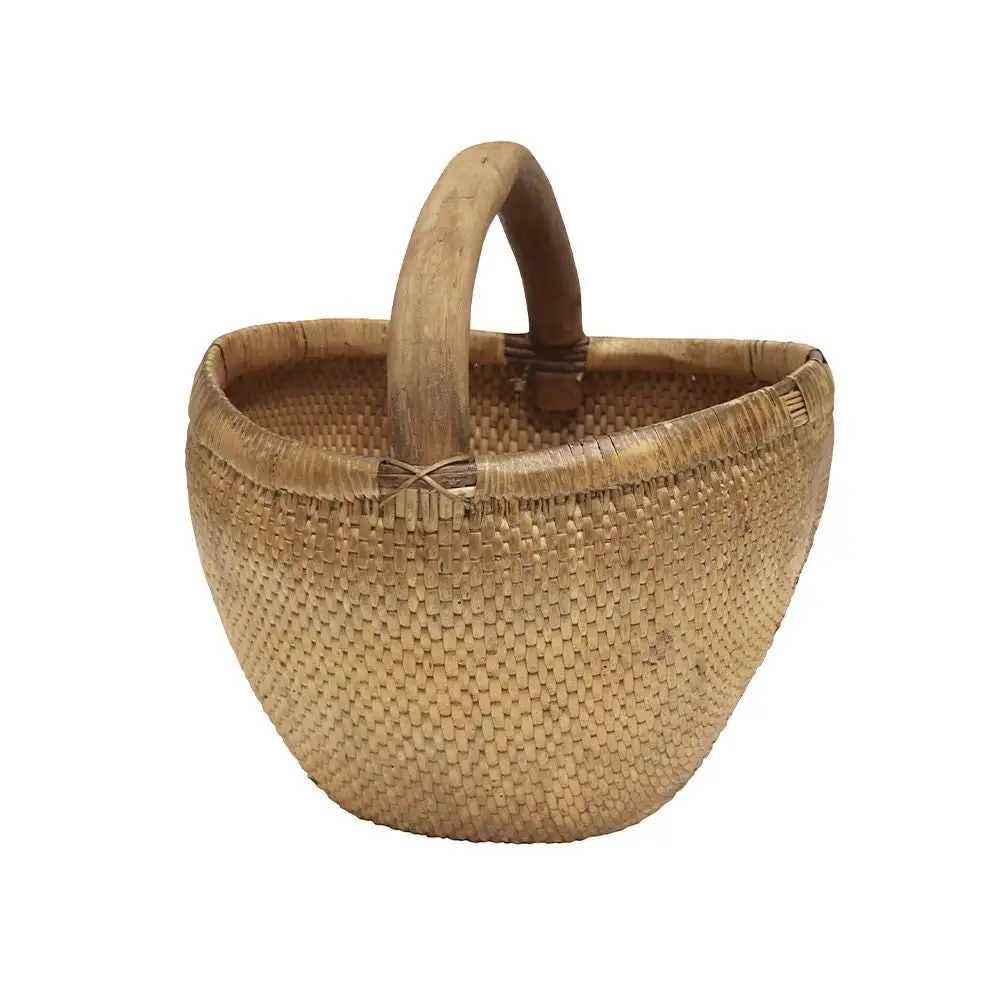 Clean-Lined Durable-Looking Practical Storage Basket