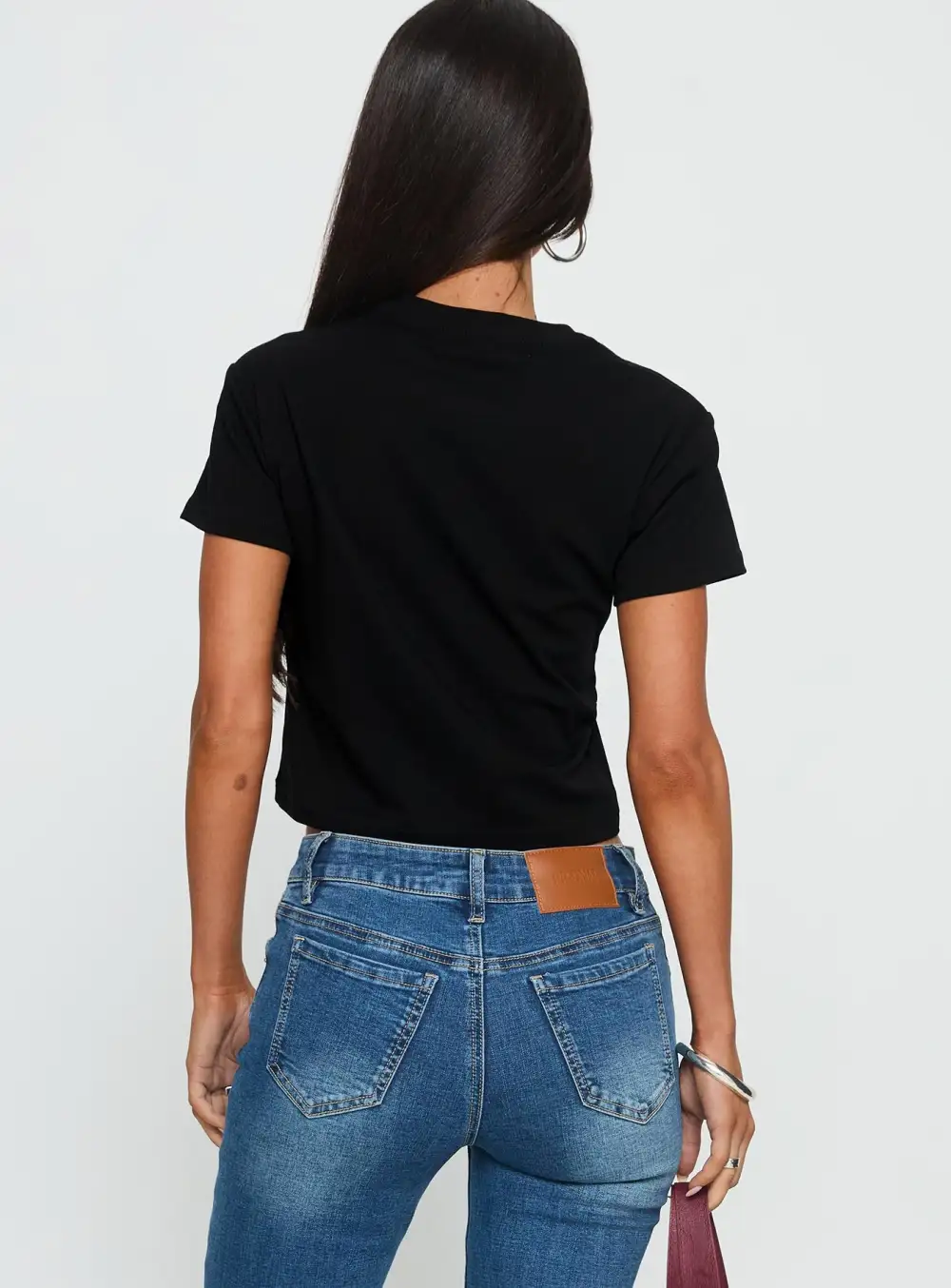 Text Don't Call Classic Printed Top
