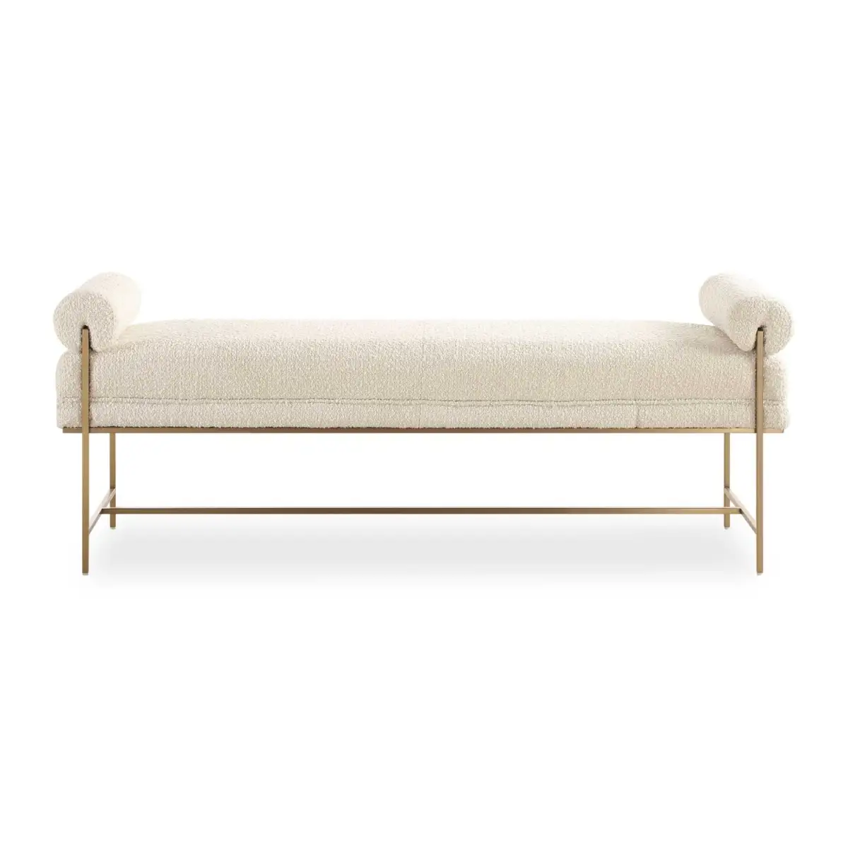 Minimal Boucle Accent Bench