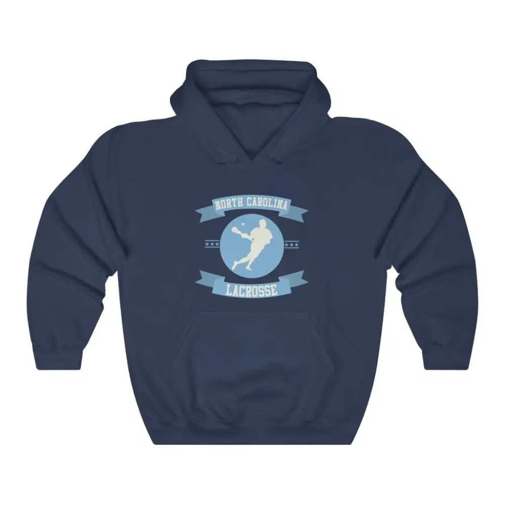 Retro Lacrosse Graphic Player Hoodie