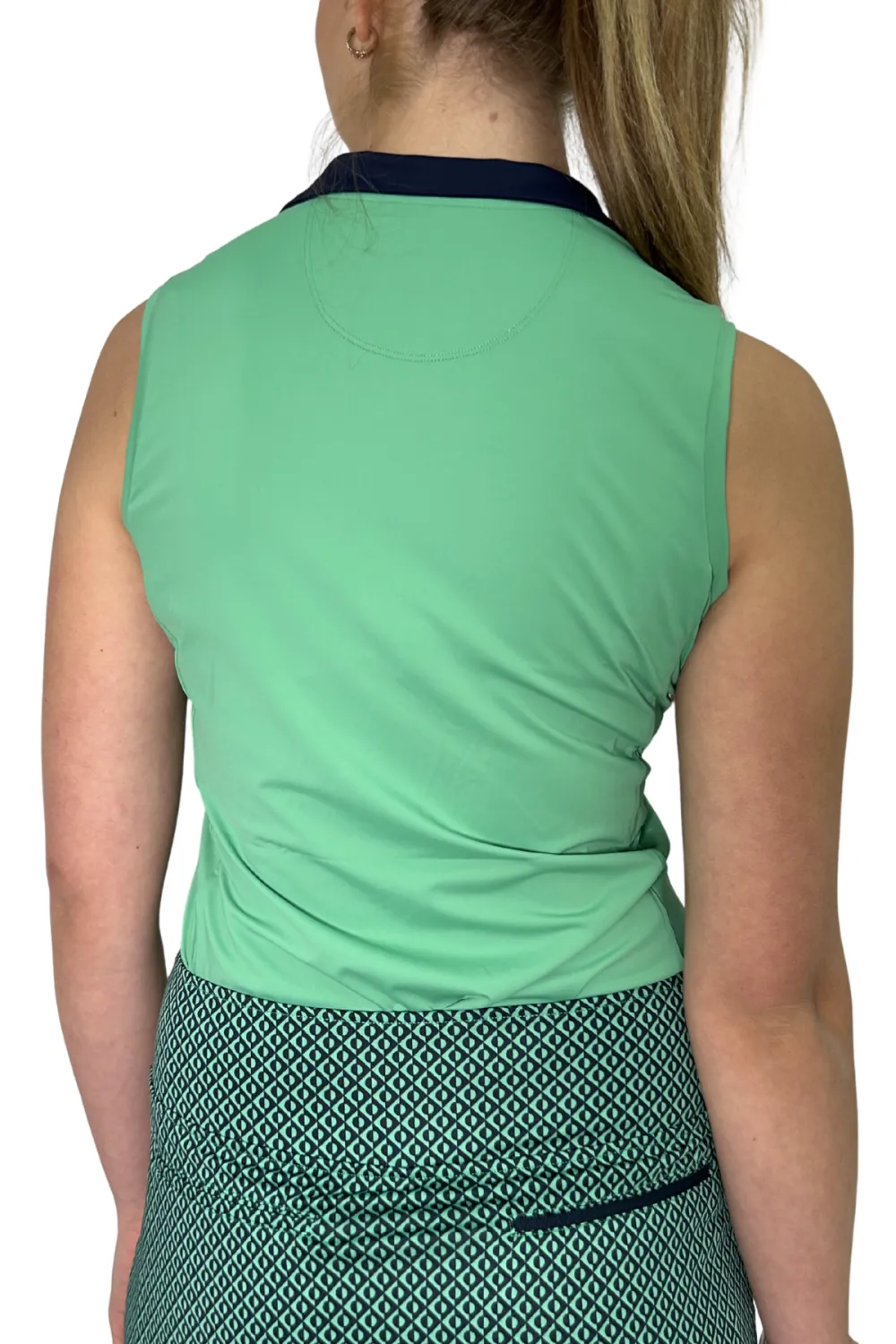 Collar Sleeveless Golftini Shirt