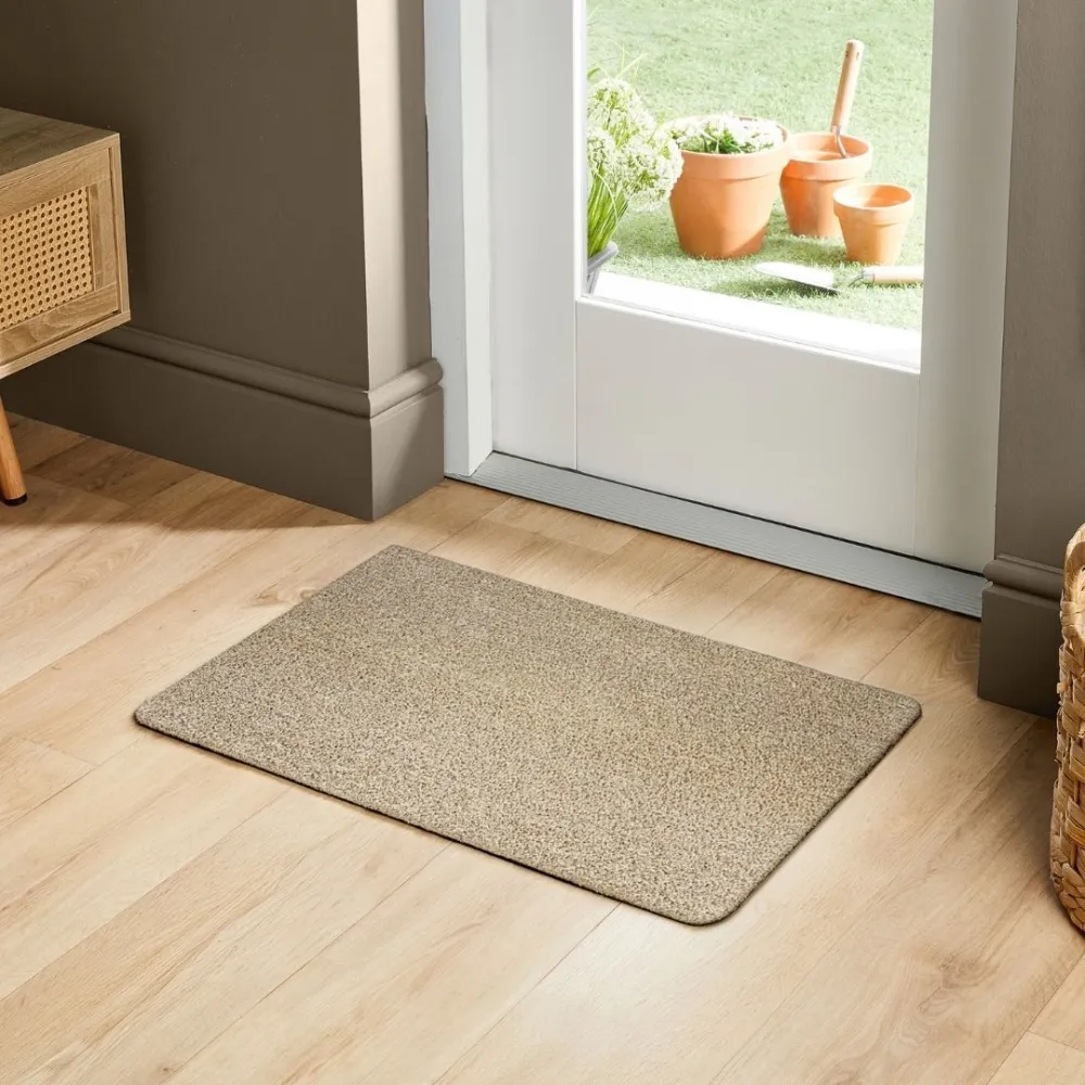 Flecked Texture Nylon Door Mat