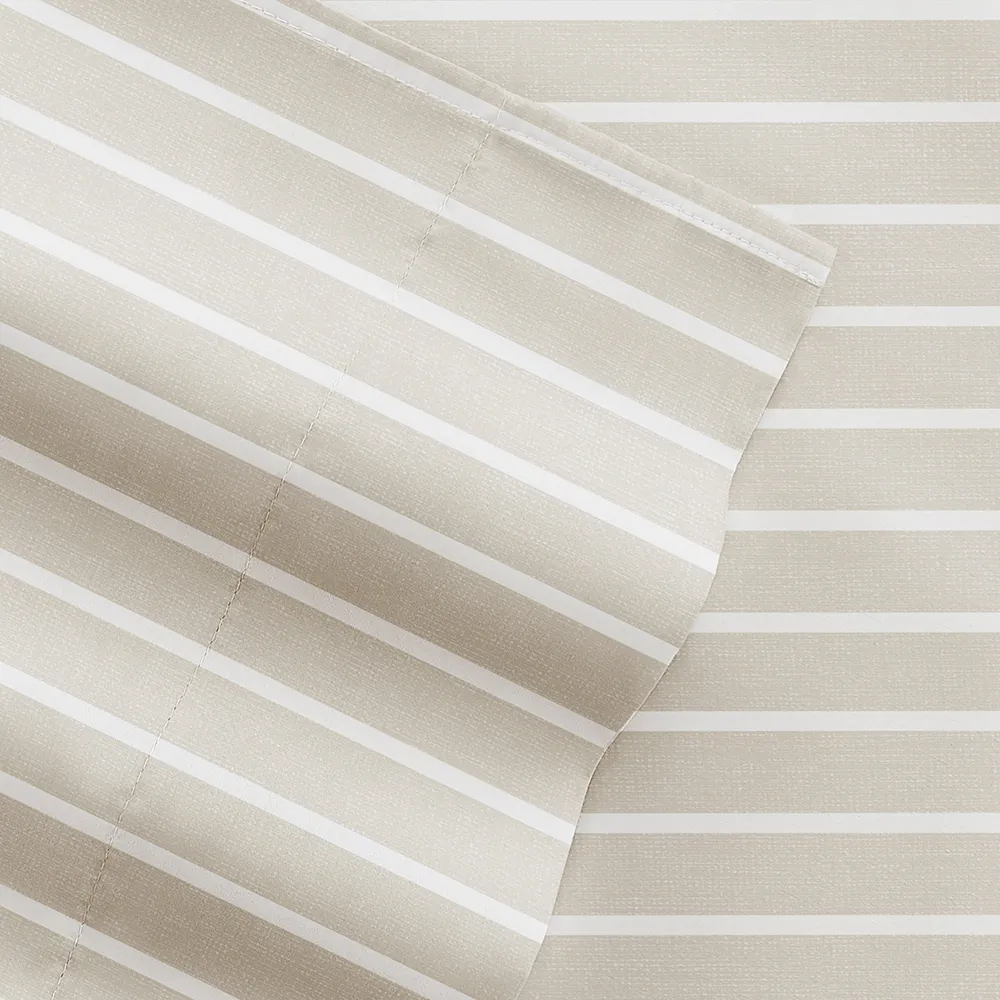 Distressed Awning Stripe Pattern Sheet Set