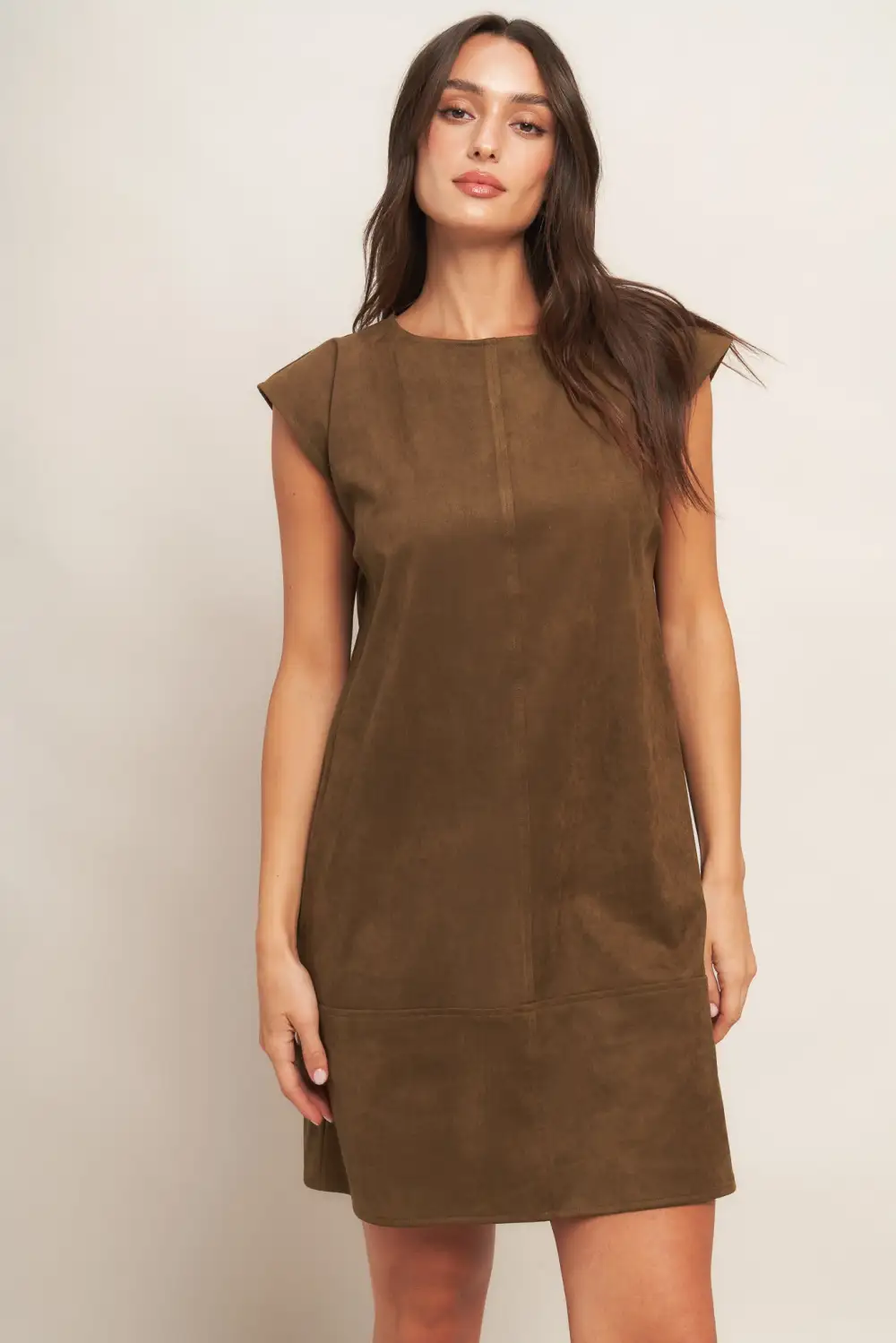 Shift Cotton Midi Dress