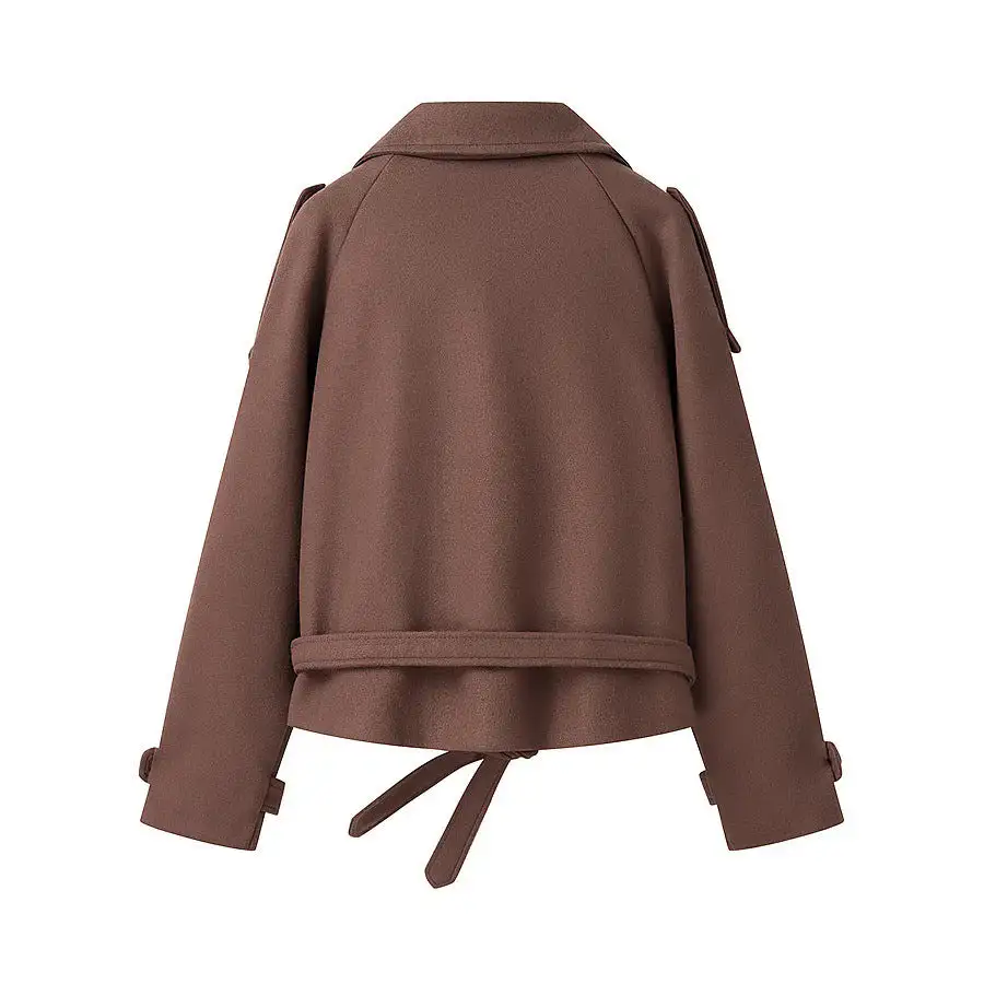 Relaxed Layered Trench Coat