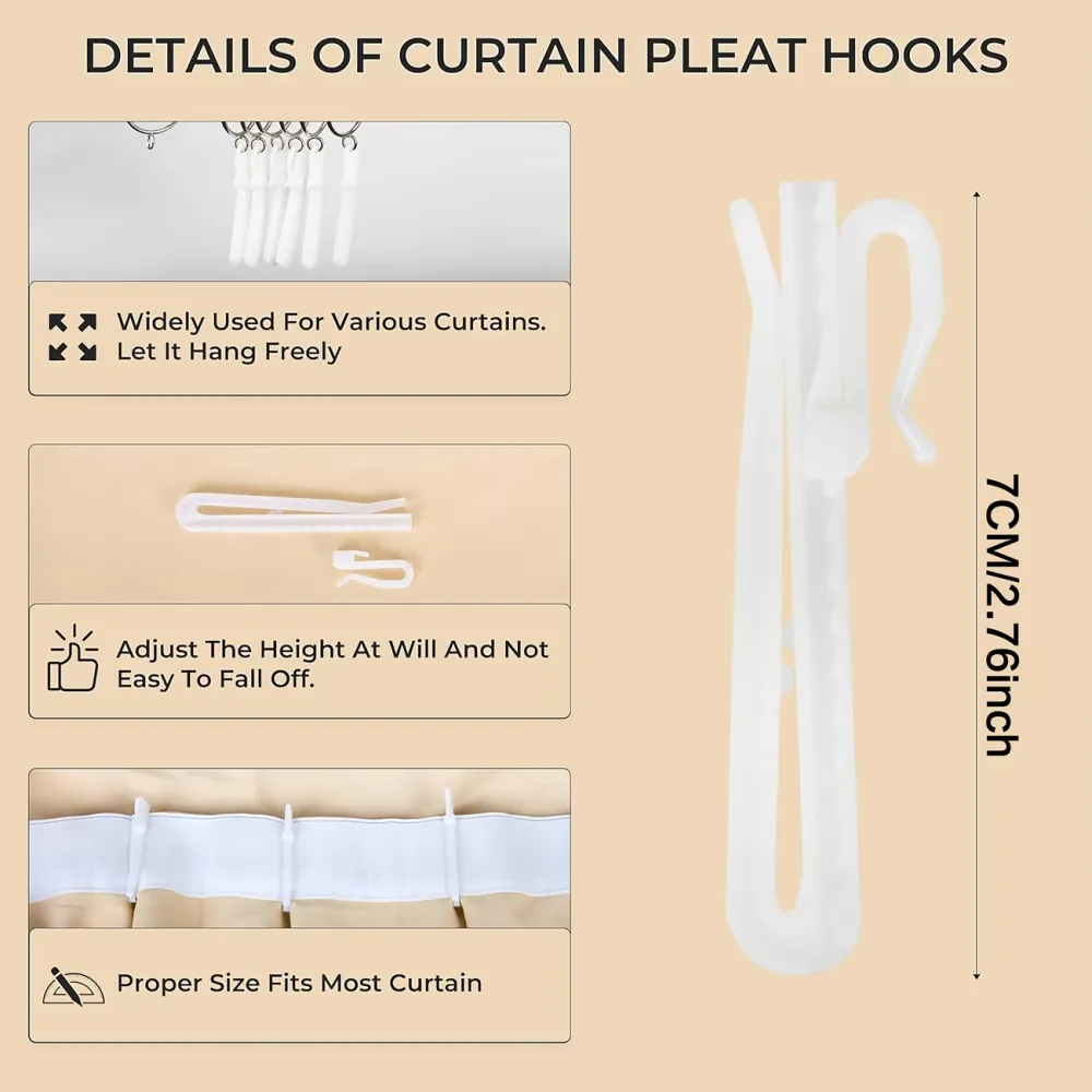 Curtain Pleat Hook