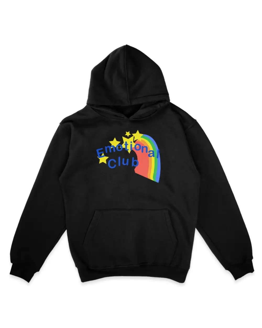 Emotional Graphic Fleece Hoodie