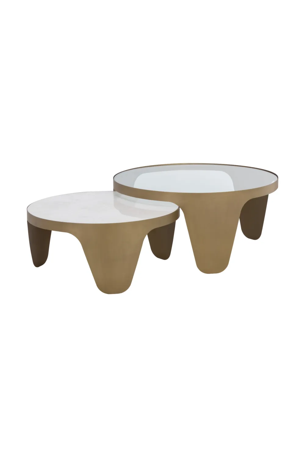 Framed Nesting Coffee Tables Nesting Set