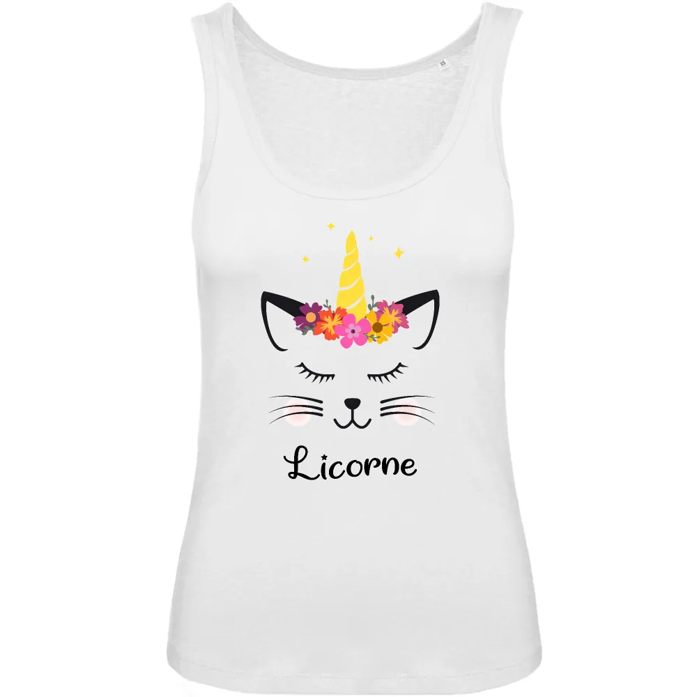 Unicorn Cat Graphic Tank