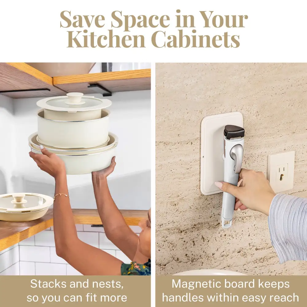 Detachable Handle Cookware Bundle