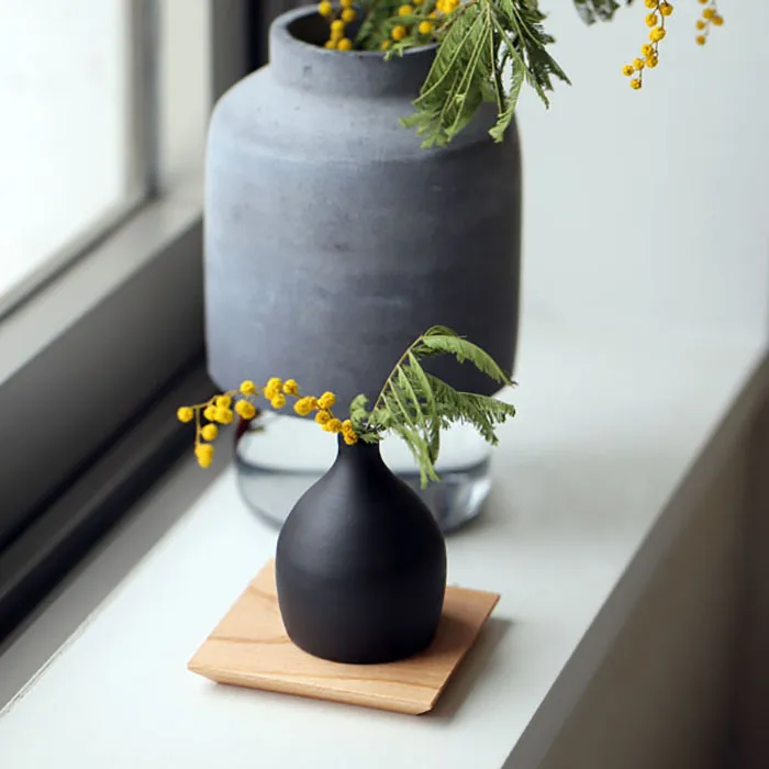 Matte Ceramic Bud Vase