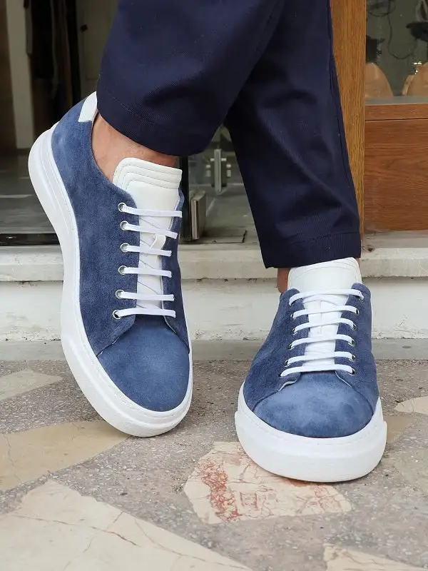 Low-Top Suede Sneakers