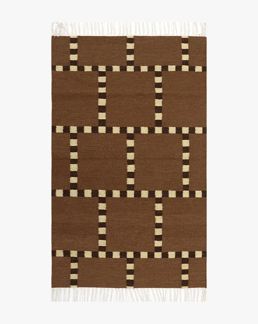 Geometric Handwoven Wool Area Rug