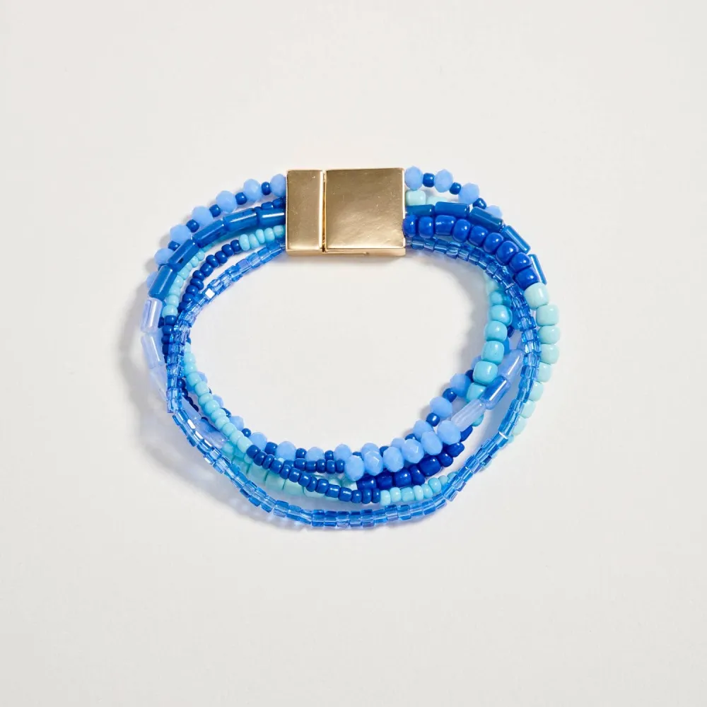 Boho Layered Bead Bracelet