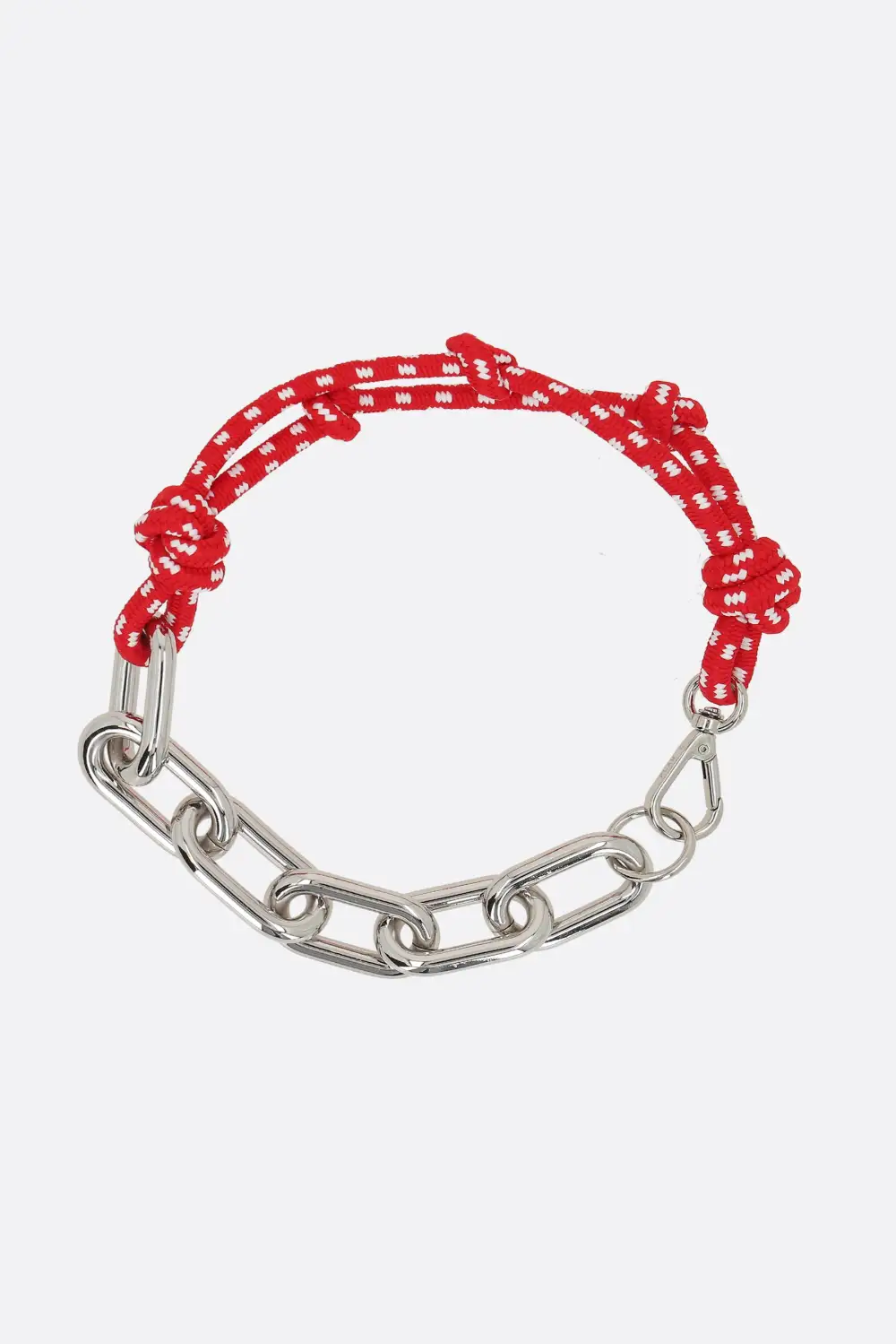 Refined Silver Tone Chain Necklace