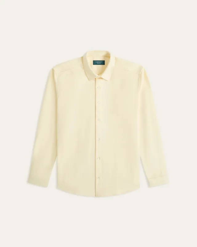 Flannel Shirt Butter Yellow