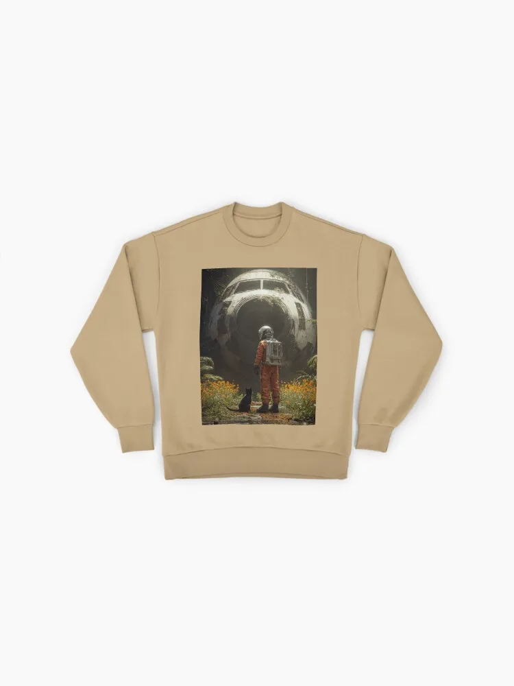 Sci-Fi Space Mission Art Sweatshirt