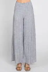 Striped Linen Pants