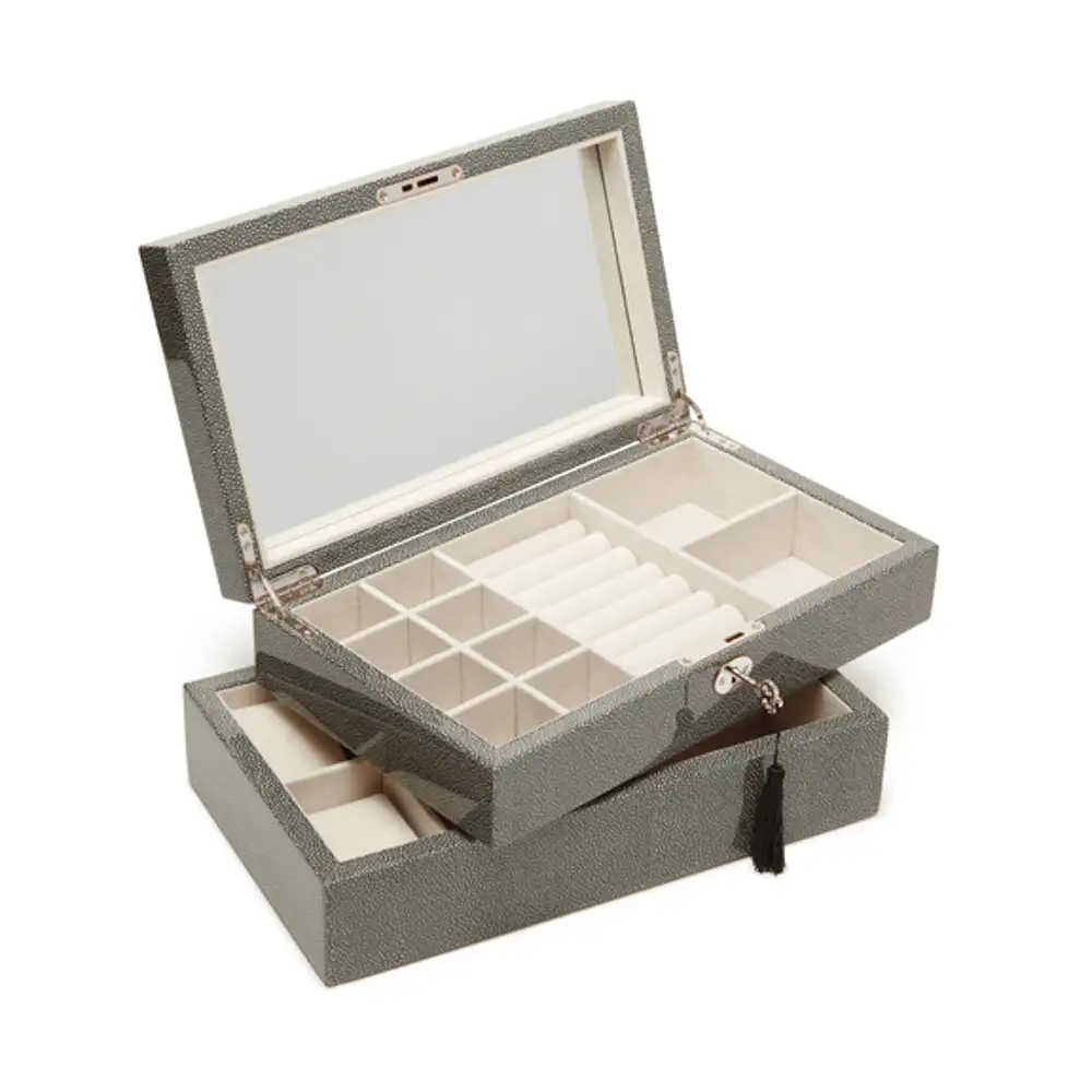 Stackable White Jewelry Box
