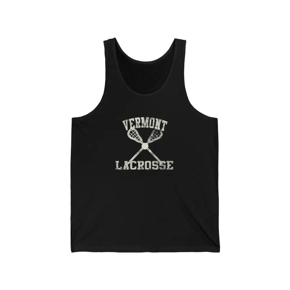 Lacrosse Stick Graphic Sleeveless Tank Top